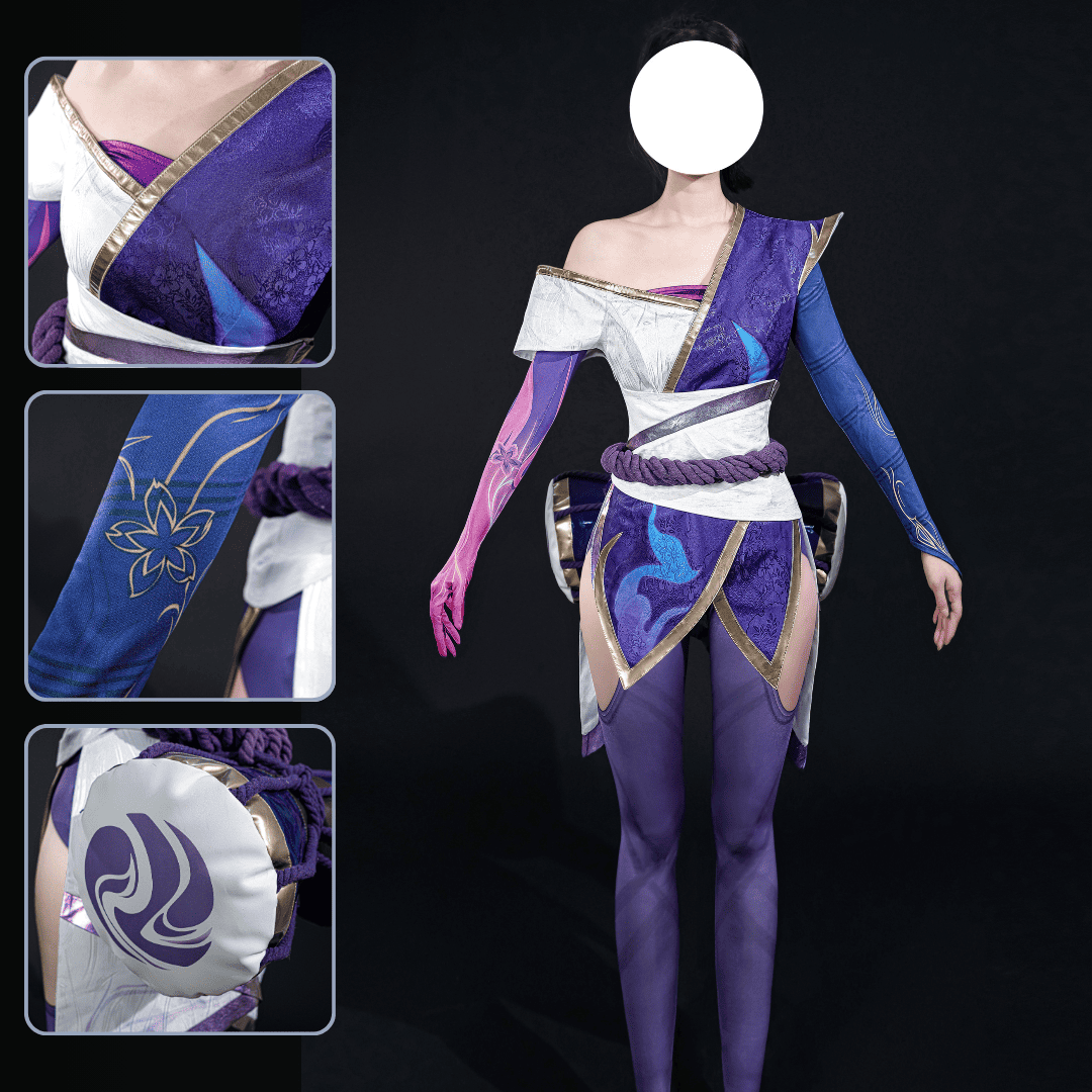 Limited Stock omgcos LOL Spirit Blossom Akali Cosplay Costume