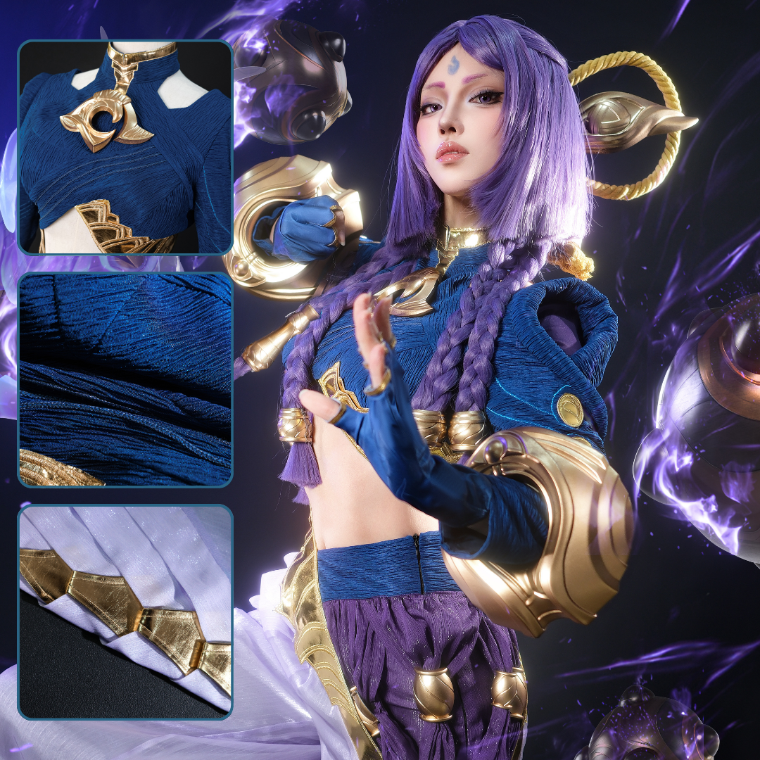 Ready To Ship omgcos LOL Yunara Cosplay Costume