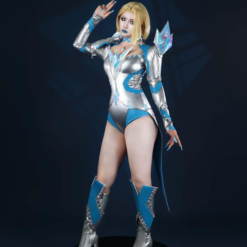 omgcos Marvel Rival Emma Frost Halloween Cosplay Costume