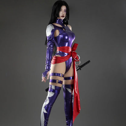 omgcos Marvel Rival Psylocke VENGEANCE Halloween Cosplay Costume