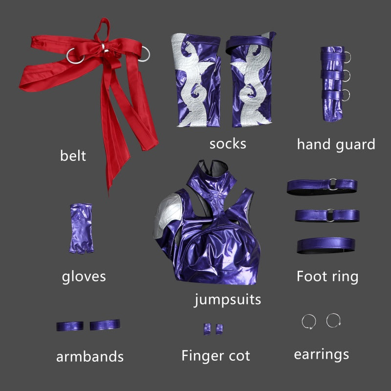 omgcos Marvel Rival Psylocke VENGEANCE Halloween Cosplay Costume