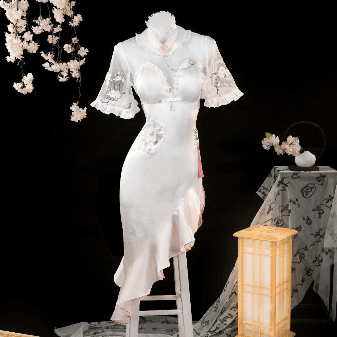 omgcos NIKKE Feast on Peachland Dorothy Cheongsam Cosplay Costume