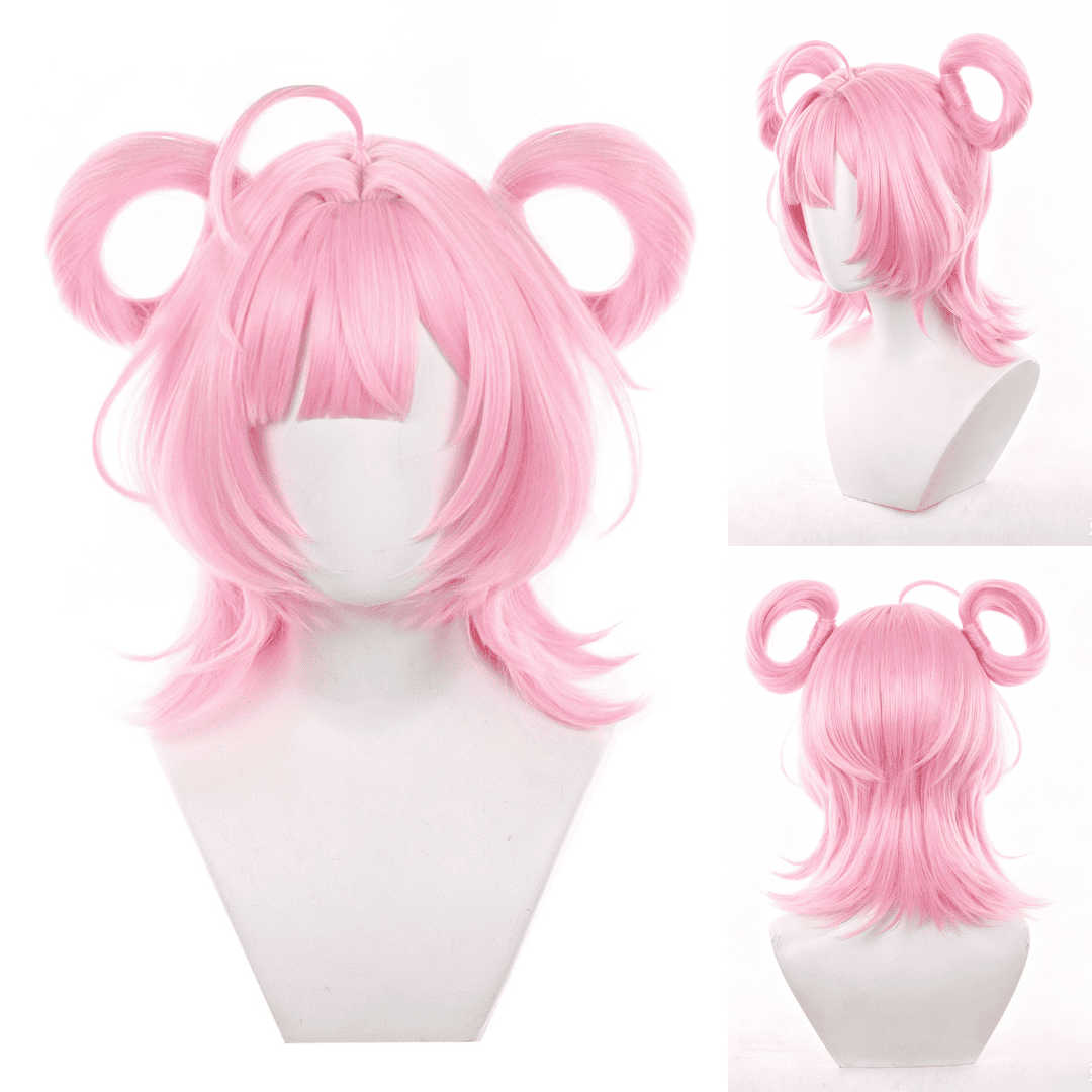 omgcos NTE Chiz Pink Cosplay Wigs