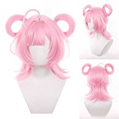 omgcos NTE Chiz Pink Cosplay Wigs