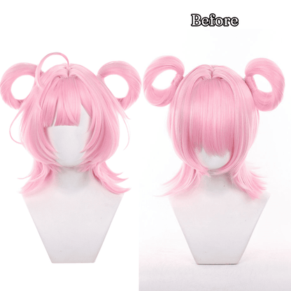 omgcos NTE Chiz Pink Cosplay Wigs