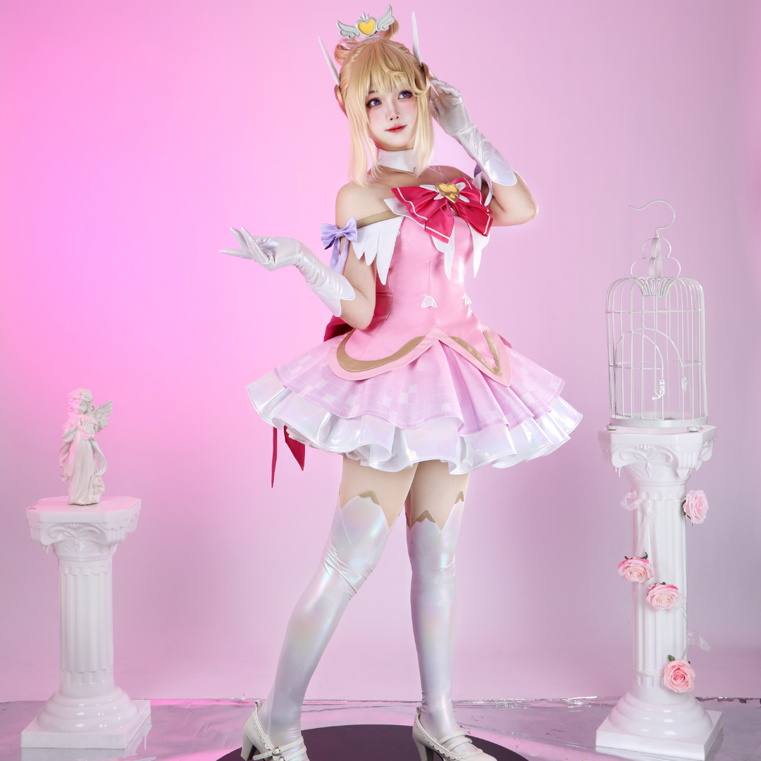 omgcos Overwatch Juno Magical Girl Cosplay Costume