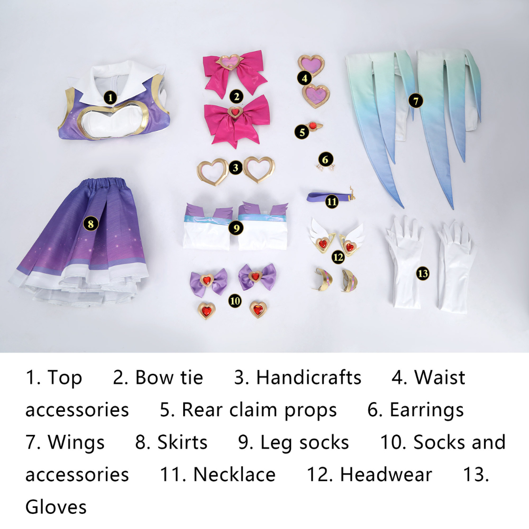 omgcos Overwatch Kiriko Magical Girl Cosplay Costume
