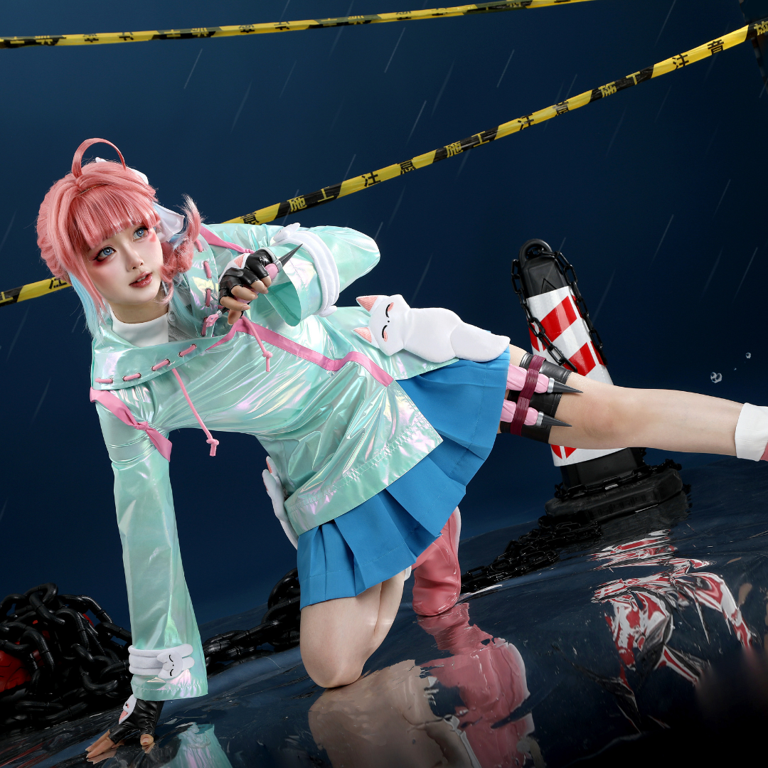 omgcos Overwatch Rainy Day Kiriko Cosplay Costume