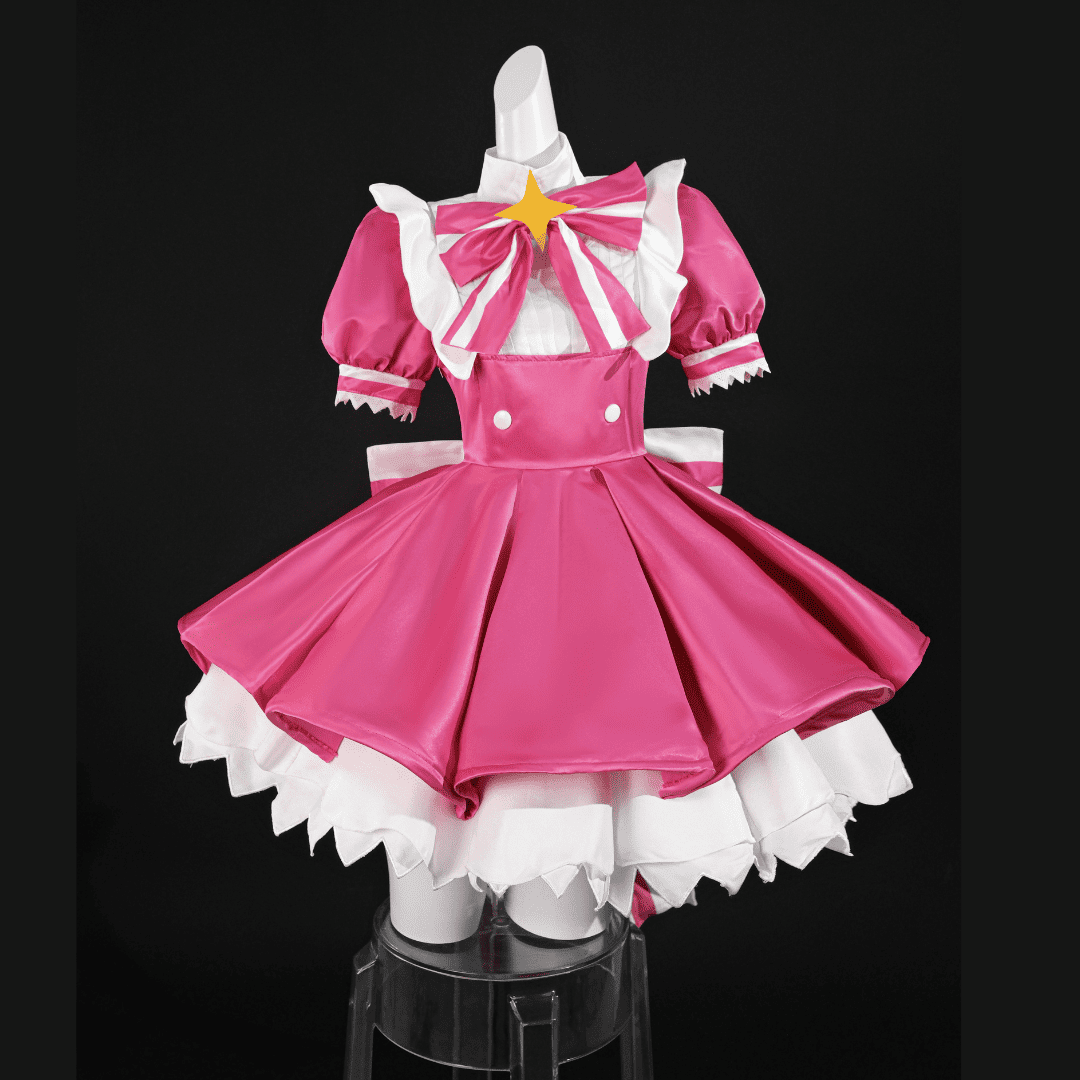 omgcos Retry Now Singer Pink Dress Magical Cosplay Costume In Stock