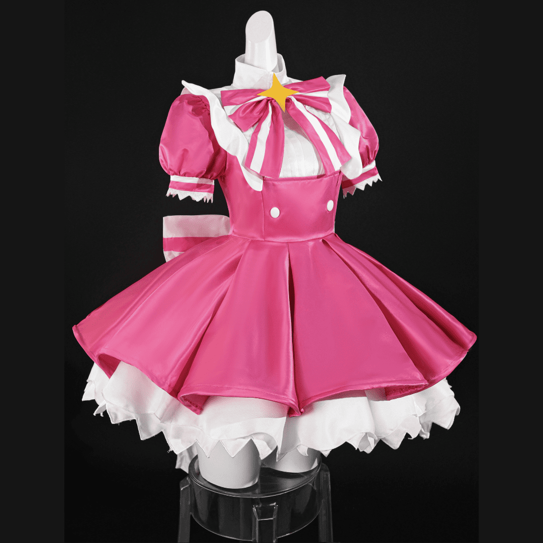 omgcos Retry Now Singer Pink Dress Magical Cosplay Costume In Stock
