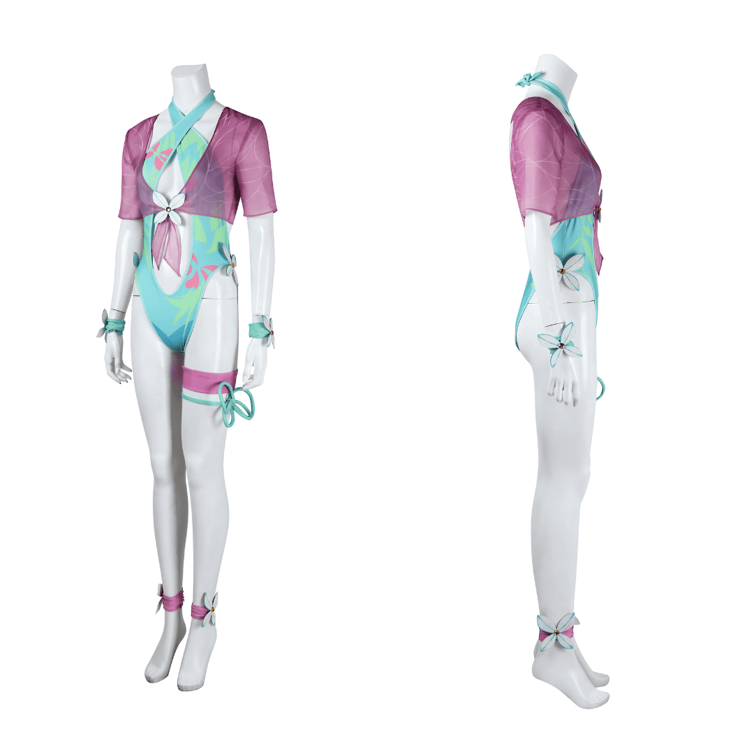 omgcos Rivals Psylocke Swimsuit Cosplay Costume