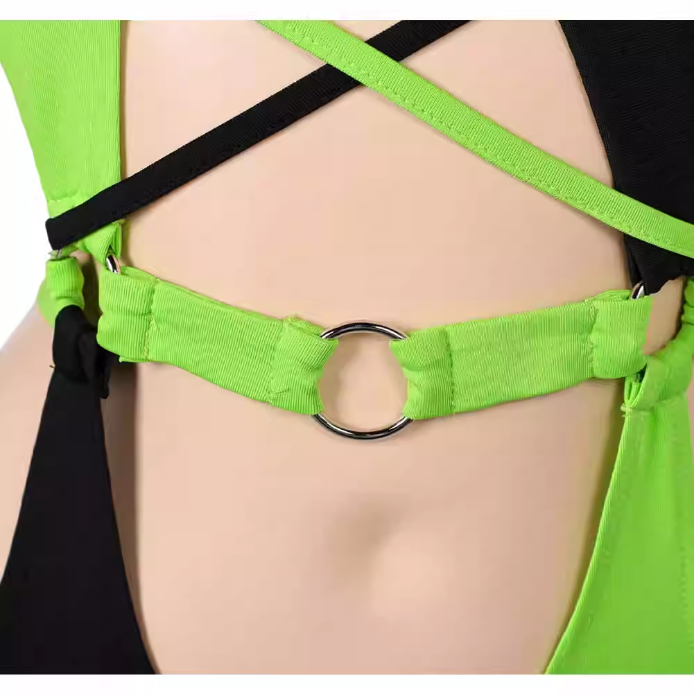 omgcos Shego Bikini Kim Possible Swimwear