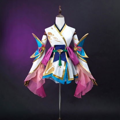 Last Batch omgcos Prestige Spirit Blossom Lux Cosplay Costume LOL Outfit