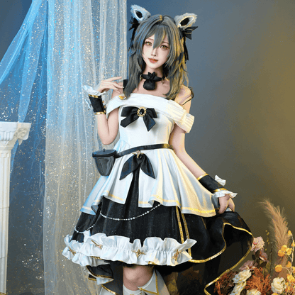 Last batch omgcos Raccoon Stelle Cosplay Costume Honkai Star Rail Fan Outfit