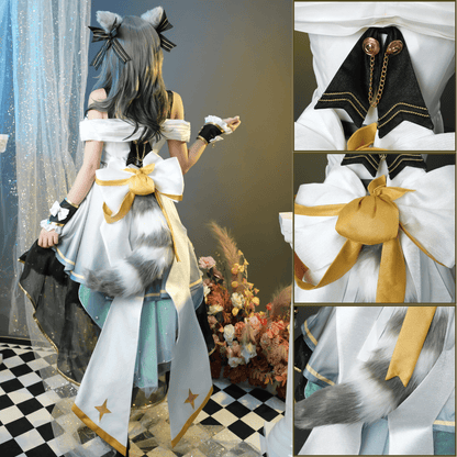Last batch omgcos Raccoon Stelle Cosplay Costume Honkai Star Rail Fan Outfit