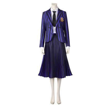 omgcos Wednesday Nevermore Academy Cosplay Costume