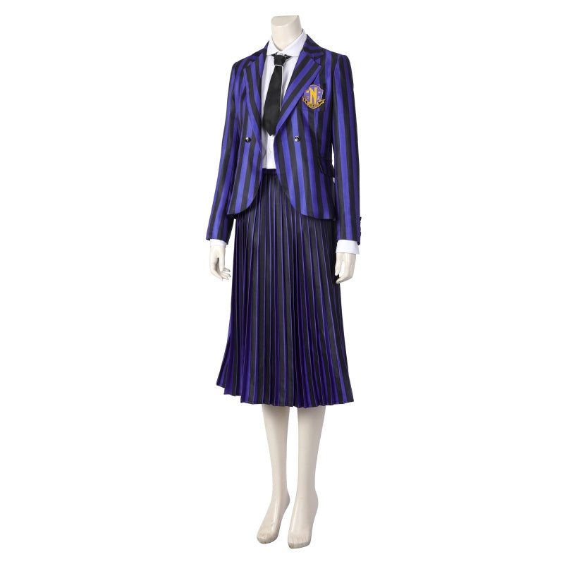 omgcos Wednesday Nevermore Academy Cosplay Costume