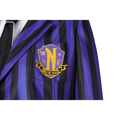 omgcos Wednesday Nevermore Academy Cosplay Costume