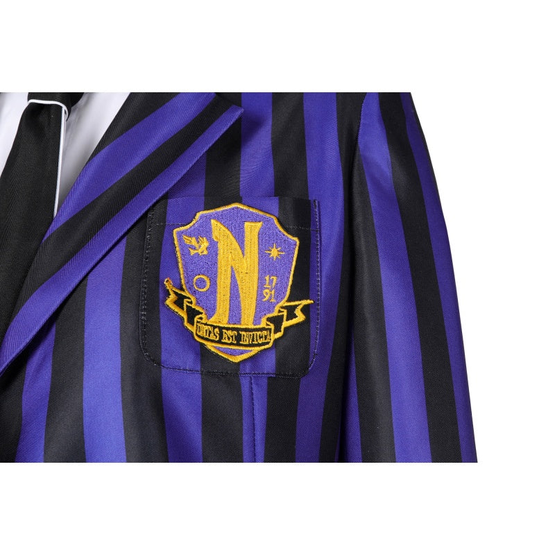 omgcos Wednesday Nevermore Academy Cosplay Costume
