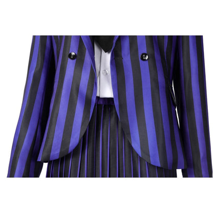 omgcos Wednesday Nevermore Academy Cosplay Costume