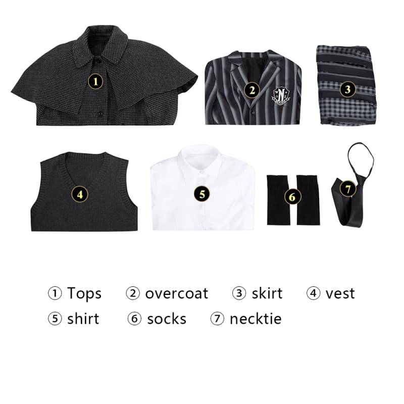 omgcos Wednesday Addam Cosplay Costume