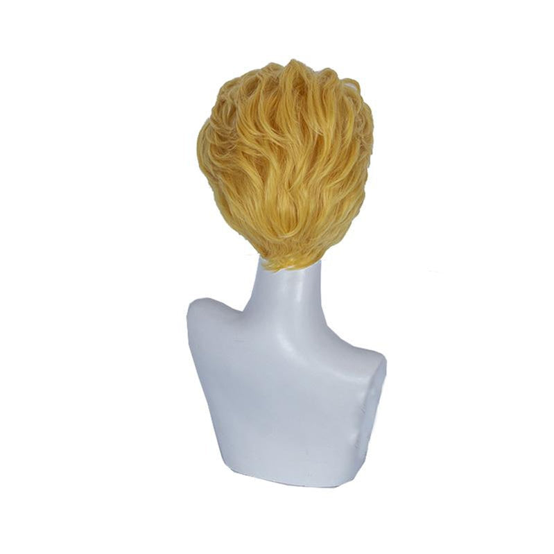 JoJo's Bizarre Adventure Diamond is Unbreakable Yoshikage Kira Blond Cosplay Wigs