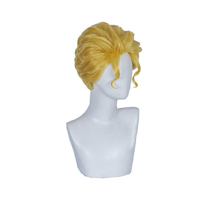 JoJo's Bizarre Adventure Diamond is Unbreakable Yoshikage Kira Blond Cosplay Wigs