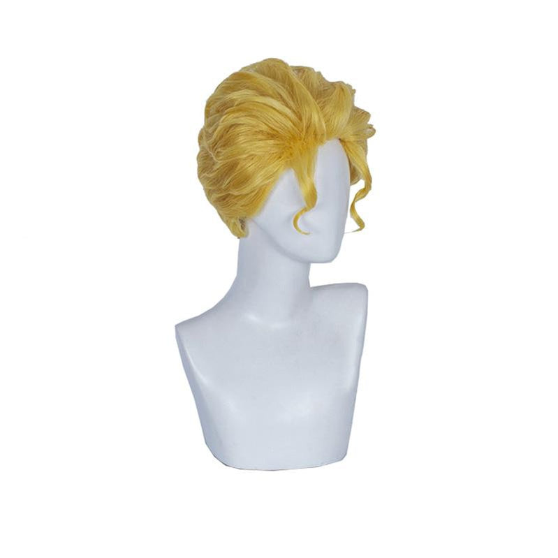 JoJo's Bizarre Adventure Diamond is Unbreakable Yoshikage Kira Blond Cosplay Wigs