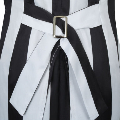 Beetle Juice Michael Keaton Stripe Suit Women Cosplay Costumes