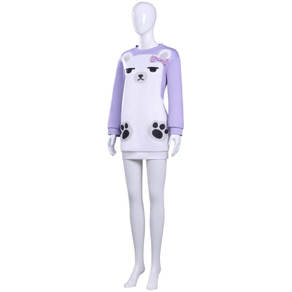 KPop Demon Hunters Mira Loungewear Pajamas Dress Cosplay Costumes