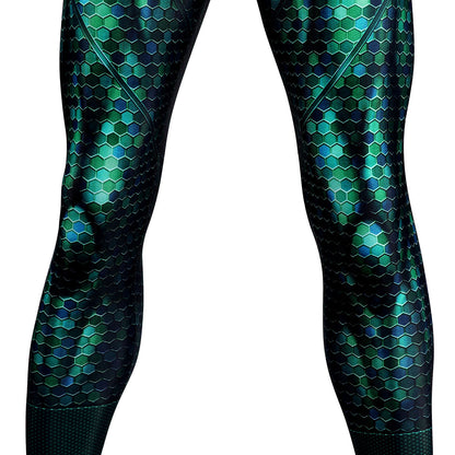 Aquaman 2 The Lost Kingdom Arthur Curry Male Jumpsuit Cosplay Costumes