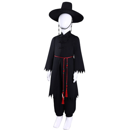 KPop Demon Hunters Saja Boys Jinu Combat Suit Cosplay Costumes