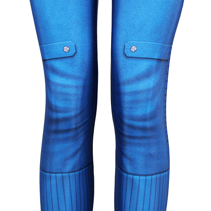 Fantastic Four First Steps Invisible Woman Susan Storm Richards Jumpsuit Costumes