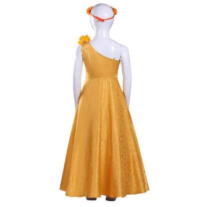 Zoo 2 Non-Mammalians Rise Judy Hopps Yellow Dress Cosplay Costumes