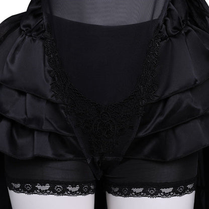 NieR:Automata YoRHa No.2 Type B 2B Black Bridal Gown Cosplay Costumes