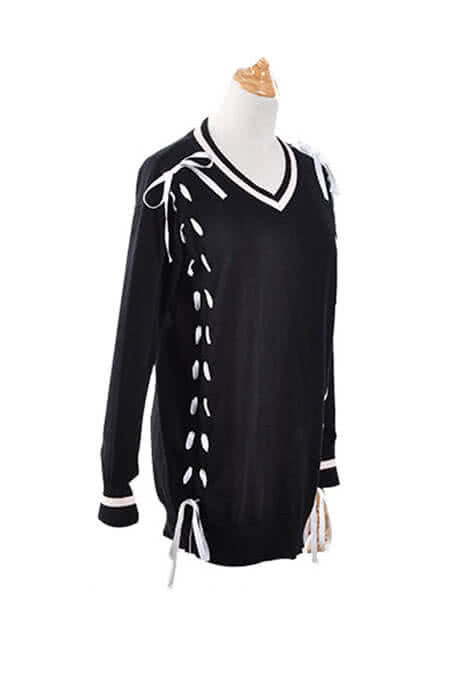 A Sister's All You Need Im¨­to Sae Ireba Ii.Nayuta Kani Black Anime Costumes Girl Sweaters