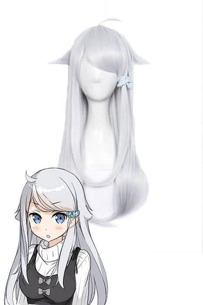 A Sister's All You Need Im¨­to Sae Ireba Ii.Nayuta Kani Silver Anime Cosplay Wigs
