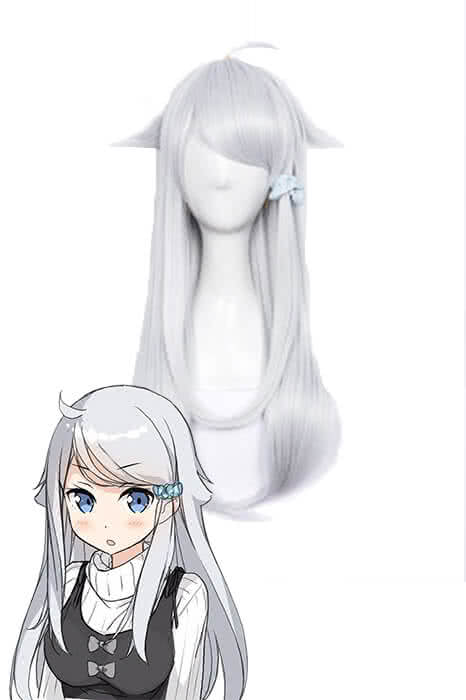 A Sister's All You Need Im¨­to Sae Ireba Ii.Nayuta Kani Silver Anime Cosplay Wigs