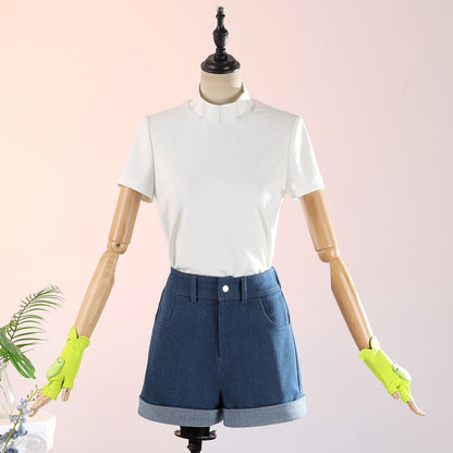 Overwatch 2 Magical Girl Mei Raincoat Full Set Cosplay Costumes
