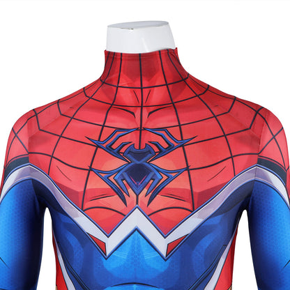 Marvel Rivals Spider punk 2099 Jumpsuit Full Set Cosplay Costumes