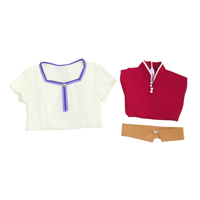 Akagami No Shirayukihime Shirayuki Cosplay Costume