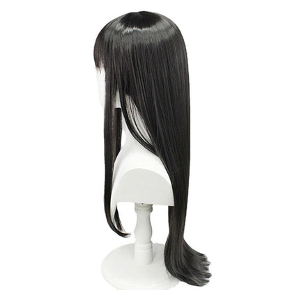 Puella Magi Madoka Magica Akemi Homura Black Long Cosplay Wigs