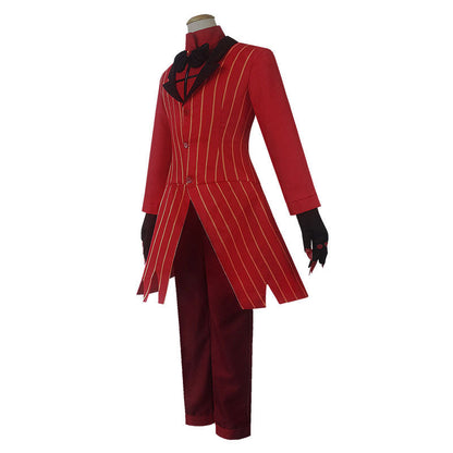 Anime Hazbin Hotel Alastor Cosplay Costume The Radio Demon Cosplay Costume