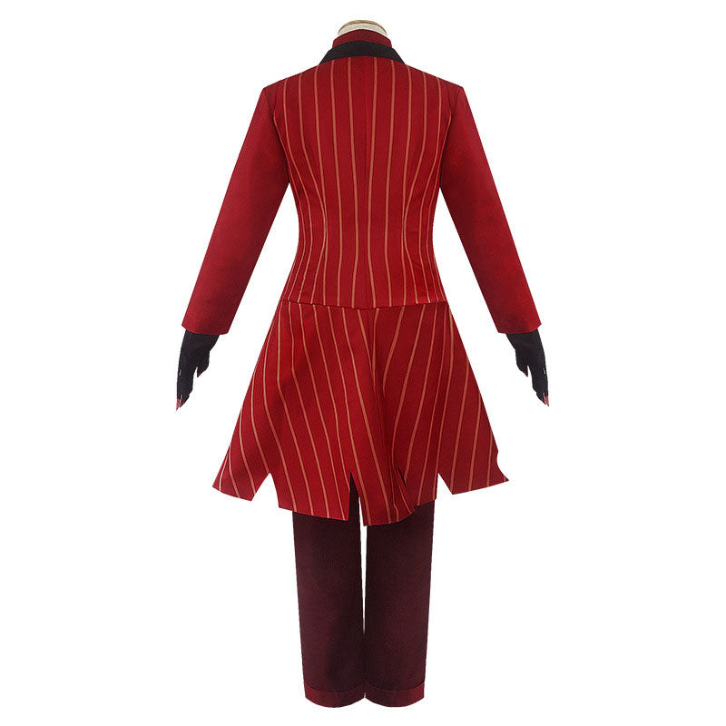Anime Hazbin Hotel Alastor Cosplay Costume The Radio Demon Cosplay Costume