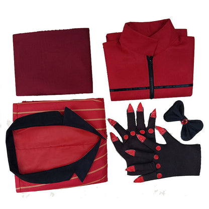 Anime Hazbin Hotel Alastor Cosplay Costume The Radio Demon Cosplay Costume