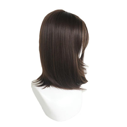 Alita: Battle Angel Alita Short Brown Wig Cosplay Wigs