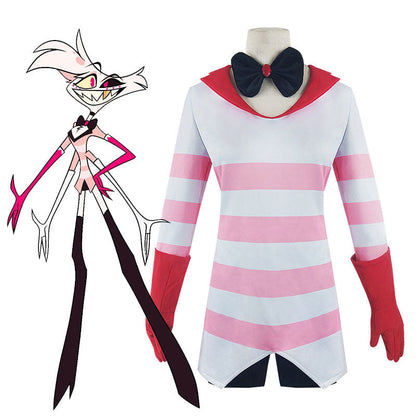 Anime Hazbin Hotel Angel Dust Cosplay Costume