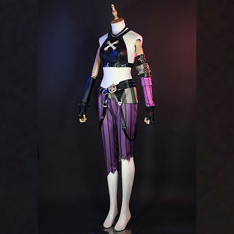 Anime LOL Arcane Jinx Cosplay Costume Halloween Costume