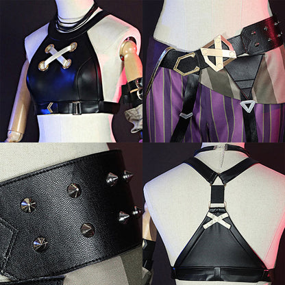 Anime LOL Arcane Jinx Cosplay Costume Halloween Costume
