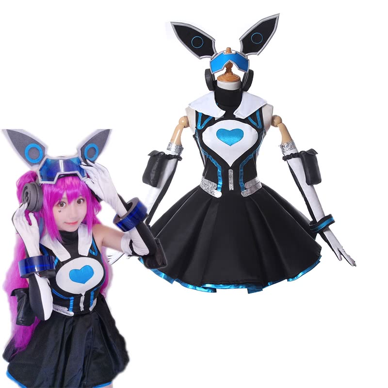 ¡¾In Stock¡¿Arena Of Valor Hacker girl Angela Mindjack Cosplay Costume